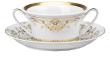 Creamsoup cup &amp saucer in porcelain - Rosenthal